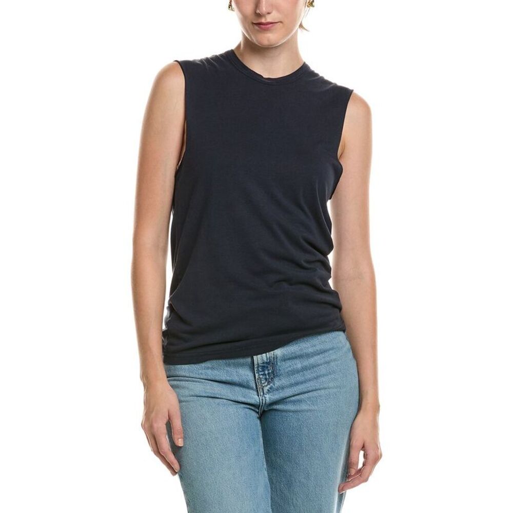 Officine Générale Womens  Tank Top, Navy